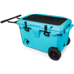 BrüTank 55-Quart Rolling Cooler | Electric Blue