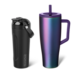 Shake + Glow Bundle | Dark Aura & Matte Black | 40oz/25oz