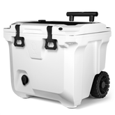 BrüTank 35-Quart Rolling Cooler | Ice White