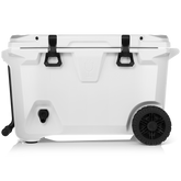 BrüTank 55-Quart Rolling Cooler | Ice White