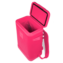 MagPack 24-Can Backpack Soft Cooler | Neon Pink
