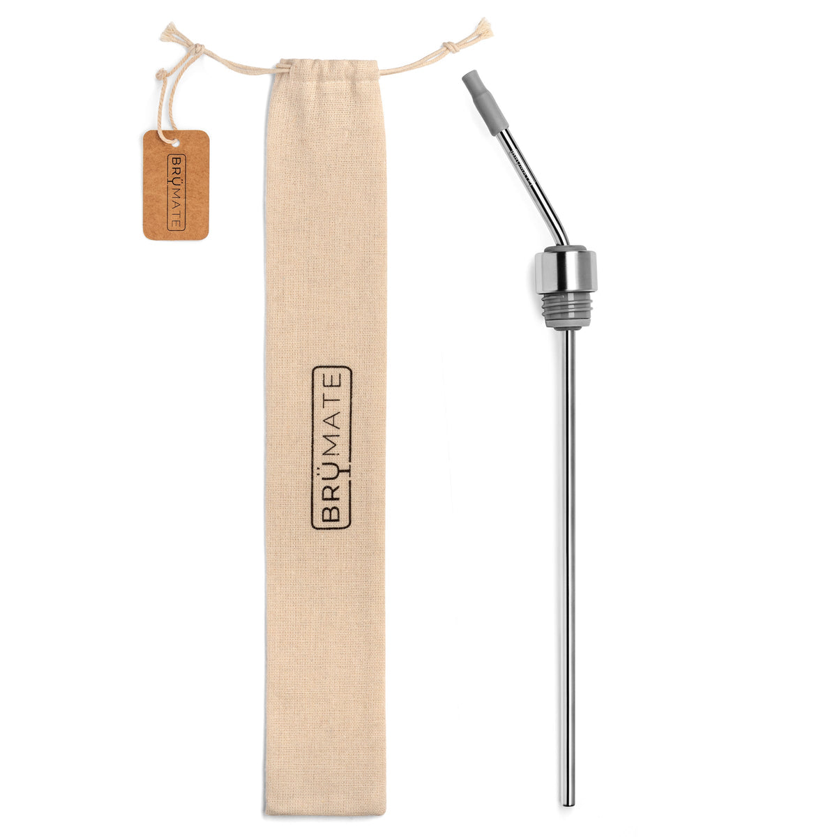 Winesulator™ Infinity Straw | Stainless