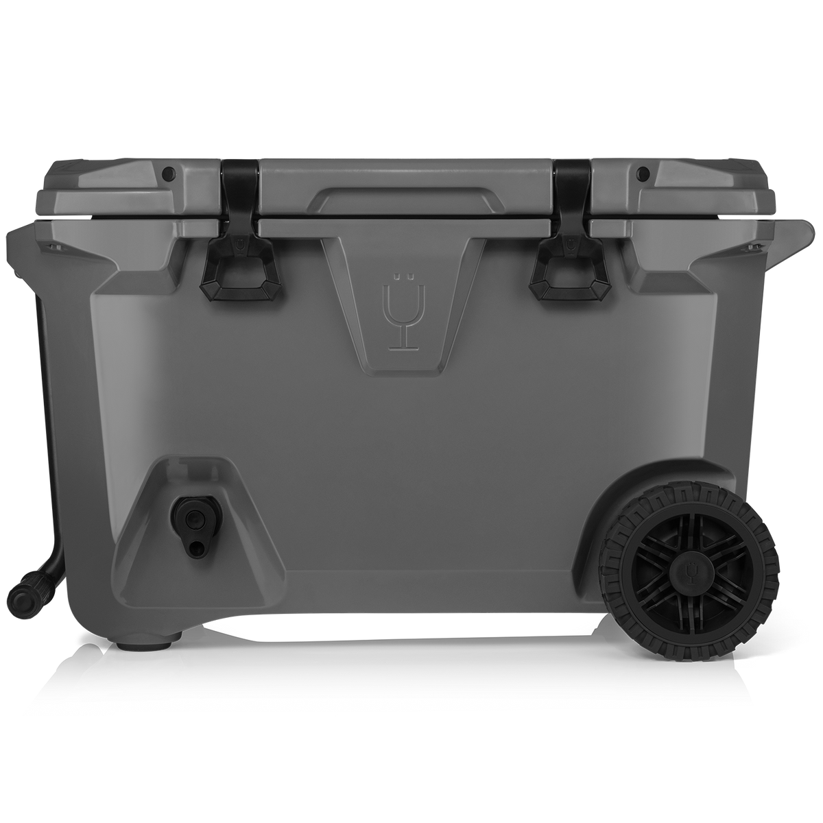 BrüTank 55-Quart Rolling Cooler | Charcoal